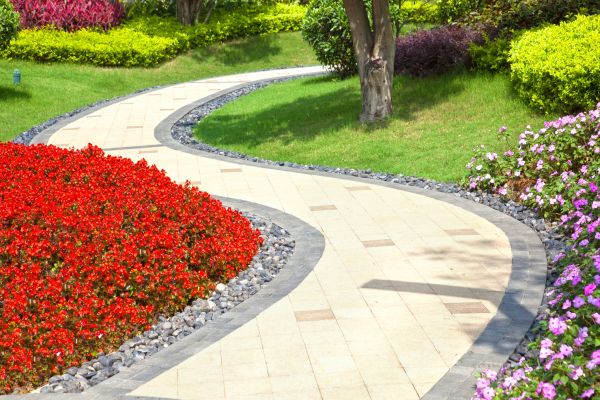 Cost of Garden Walkway Installation in Hendersonville