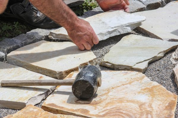 Cost of Stone Sidewalk Installation in Hendersonville