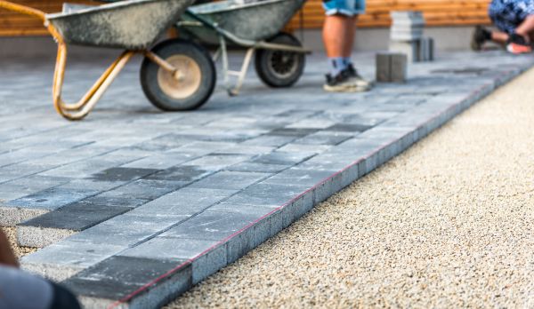 Paver Driveway Repair in Hendersonville