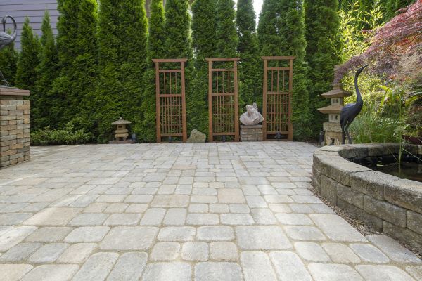 Cost of Backyard Hardscape Service in Hendersonville